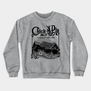 Chick-A-Pin Mill - Grey Shirt Crewneck Sweatshirt
